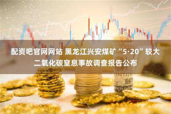 配资吧官网网站 黑龙江兴安煤矿“5·20”较大二氧化碳窒息事故调查报告公布